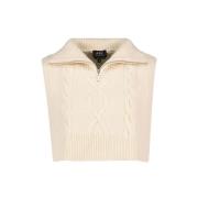 A.p.c. Ylle sjalar Beige, Dam