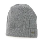 Kaos Ull Kashmir Beanie, Grå Färg, Mini Logo Gray, Dam