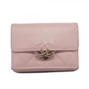 Chanel Vintage Pre-owned Laeder plnbcker Pink, Dam