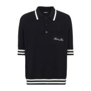 Balmain Herr T-shirts & Polos i Svart Black, Herr