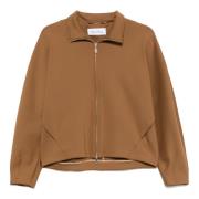 Max Mara Läder Plava Handväska Beige, Dam