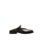 Maison Margiela Lädersandaler Black, Dam