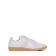 Maison Margiela Vita Sneakers med Signaturnummer Motiv White, Dam