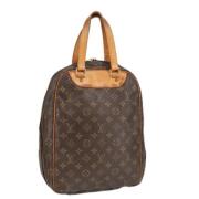 Louis Vuitton Vintage Pre-owned Canvas handvskor Brown, Dam