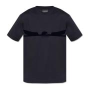 Emporio Armani T-shirt med logotyp Blue, Herr