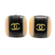 Chanel Vintage Pre-owned Plast chanel-smycken Black, Dam