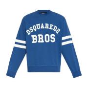 Dsquared2 Tryckt T-shirt Blue, Herr