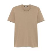 Tom Ford Herr T-shirts & Polos i Grönt Brown, Herr