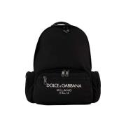 Dolce & Gabbana Tyg ryggsckar Black, Herr