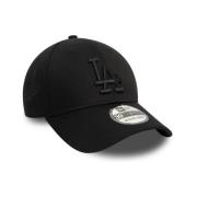 New Era Svart Dodgers Monokrom Keps Black, Herr