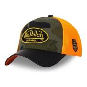 VON Dutch Grön camouflage trucker keps Multicolor, Herr