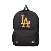 New Era MLB Stadium Pack Svart Dodgers Ryggsäck Black, Herr