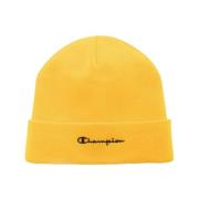 Champion Broderad logotyp senap mössa Yellow, Unisex