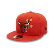 New Era Orange Bulls Blommig Keps Orange, Herr