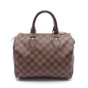 Louis Vuitton Vintage Pre-owned Canvas handvskor Brown, Dam