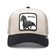 Goorin Bros Beige Mustang Trucker Cap Beige, Herr