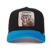 Goorin Bros Svart Panther Fan Trucker Cap Black, Herr