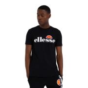 Ellesse Svart Logotyp Tryck Kortärmad T-shirt Black, Herr