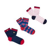 Cabaia Knappade Glittersockar Set Kvinnor Multicolor, Unisex