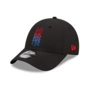 New Era Svart Yankees Stack Logo Keps Black, Herr