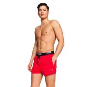 Puma Röda logotyp tryck simshorts Red, Herr