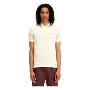 Fred Perry Beige Twin Tipped Polo Shirt Beige, Herr