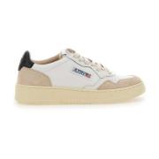 Autry Stiliga Sneakers för Vardagsbruk Beige, Dam