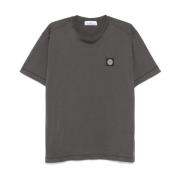 Stone Island Grå SS T-shirt Gray, Herr