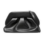 THEMOIRè Svart Tia Clutch Väska Black, Dam