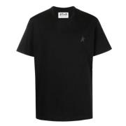 Golden Goose Svarta T-shirts och Polos Black, Herr