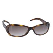 Chanel Vintage Pre-owned Glas solglasgon Brown, Dam