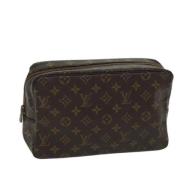 Louis Vuitton Vintage Pre-owned Canvas louis-vuitton-vskor Brown, Dam