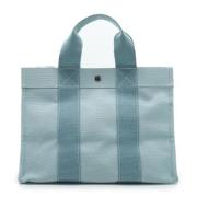 Hermès Vintage Pre-owned Bomull handvskor Blue, Dam