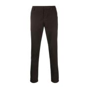 Dondup Chinos Gaubert 718 Stiliga Byxor Brown, Herr