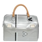 Louis Vuitton Vintage Pre-owned Laeder handvskor Gray, Dam