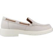 Geox Casual Slip-On Skor Beige, Dam