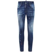 Dsquared2 Stilfull Modekläder Kollektion Blue, Herr