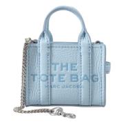 Marc Jacobs Metallic Mini Tote Charm Blue, Dam