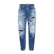 Dsquared2 Snygga Jeans för Män och Kvinnor Blue, Herr