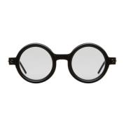 Kuboraum Svarta Optiska Bågar Elegant Stil Black, Dam