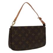 Louis Vuitton Vintage Pre-owned Canvas louis-vuitton-vskor Brown, Dam