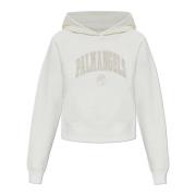 Palm Angels Hoodie White, Dam