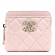 Chanel Vintage Pre-owned Laeder plnbcker Pink, Dam