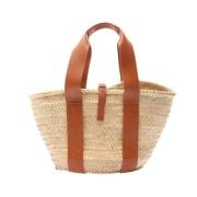 Chloé Pre-owned Pre-owned Raffia handvskor Beige, Dam