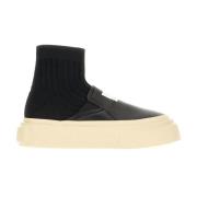 MM6 Maison Margiela Casual Sneakers för vardagsbruk Black, Herr