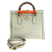 Gucci Vintage Pre-owned Laeder gucci-vskor White, Dam