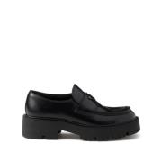 Prada Svarta Loaferskor för Män Black, Herr