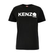 Kenzo Svart T-shirt & Polo Black, Dam