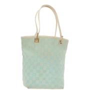 Gucci Vintage Pre-owned Canvas totevskor Blue, Dam