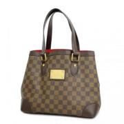 Louis Vuitton Vintage Pre-owned Tyg handvskor Brown, Dam